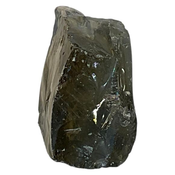 Root Beer Opalescent Translucent Art Glass Cullet Slag Glass #5M14 - Picture 2 of 7